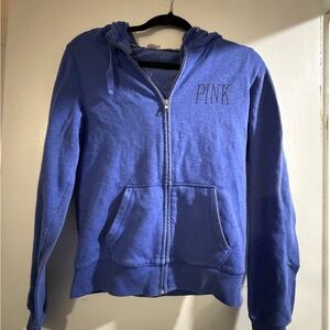 PINK Victoria's Secret Purple Hoodie Jacket